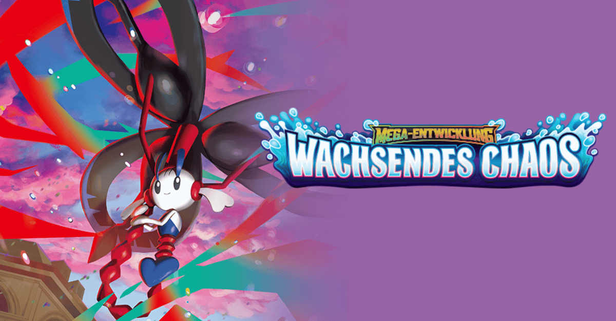 Pokémon-Sammelkartenspiel: Mega-Entwicklung – Wachsendes Chaos (Chaos Rising) – alle Infos zum neuen Set 2026