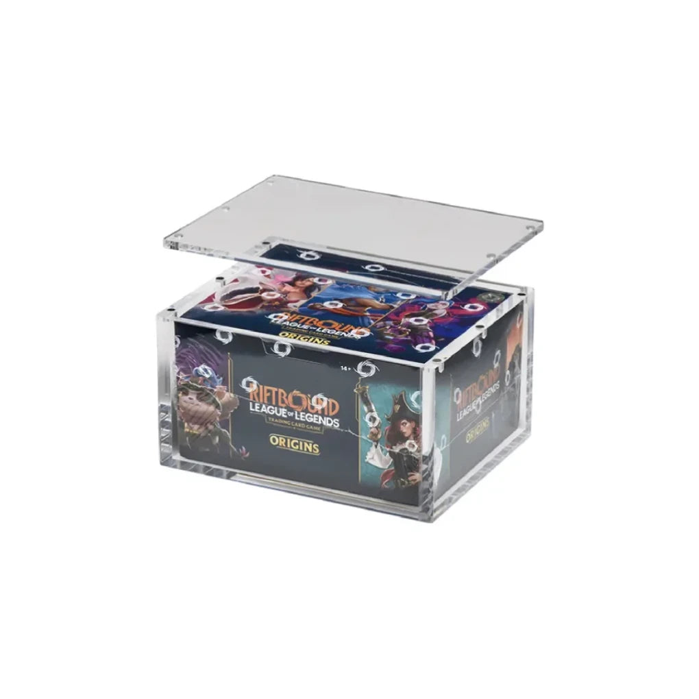 The Acrylic Box Riftbound Booster Box Acrylic Case