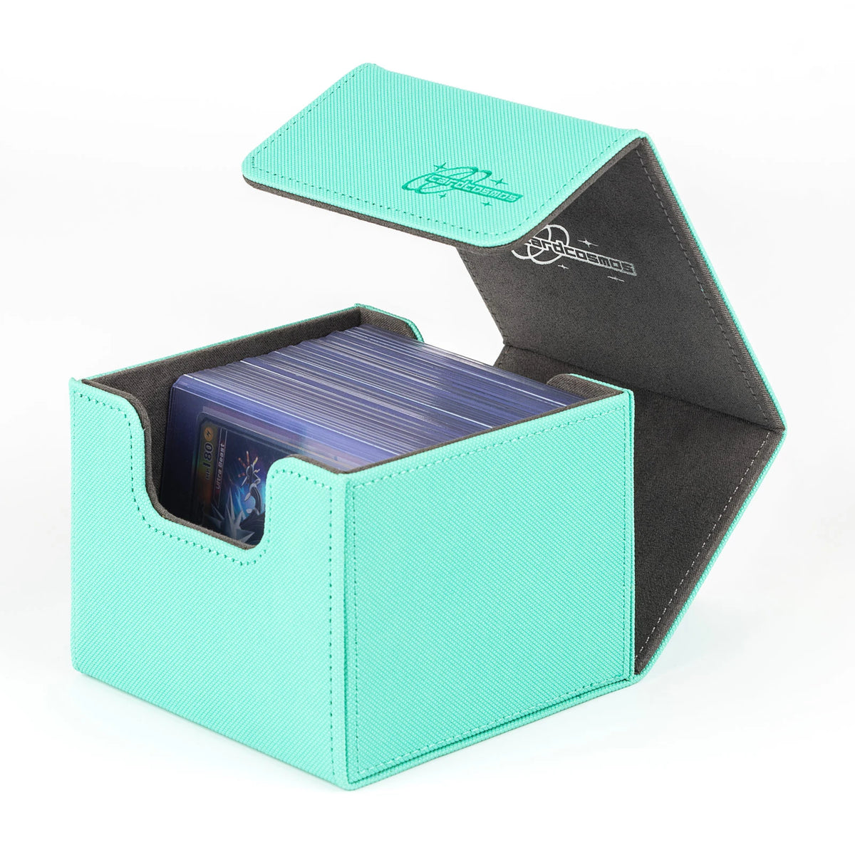 cardcosmos - Caja de entrenador élite Premium Toploader 60+ - Mint