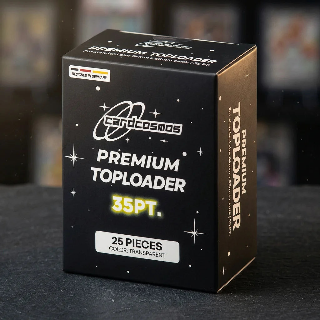 cardcosmos - Toploader premium 3" x 4" 35PT | 25 unidades