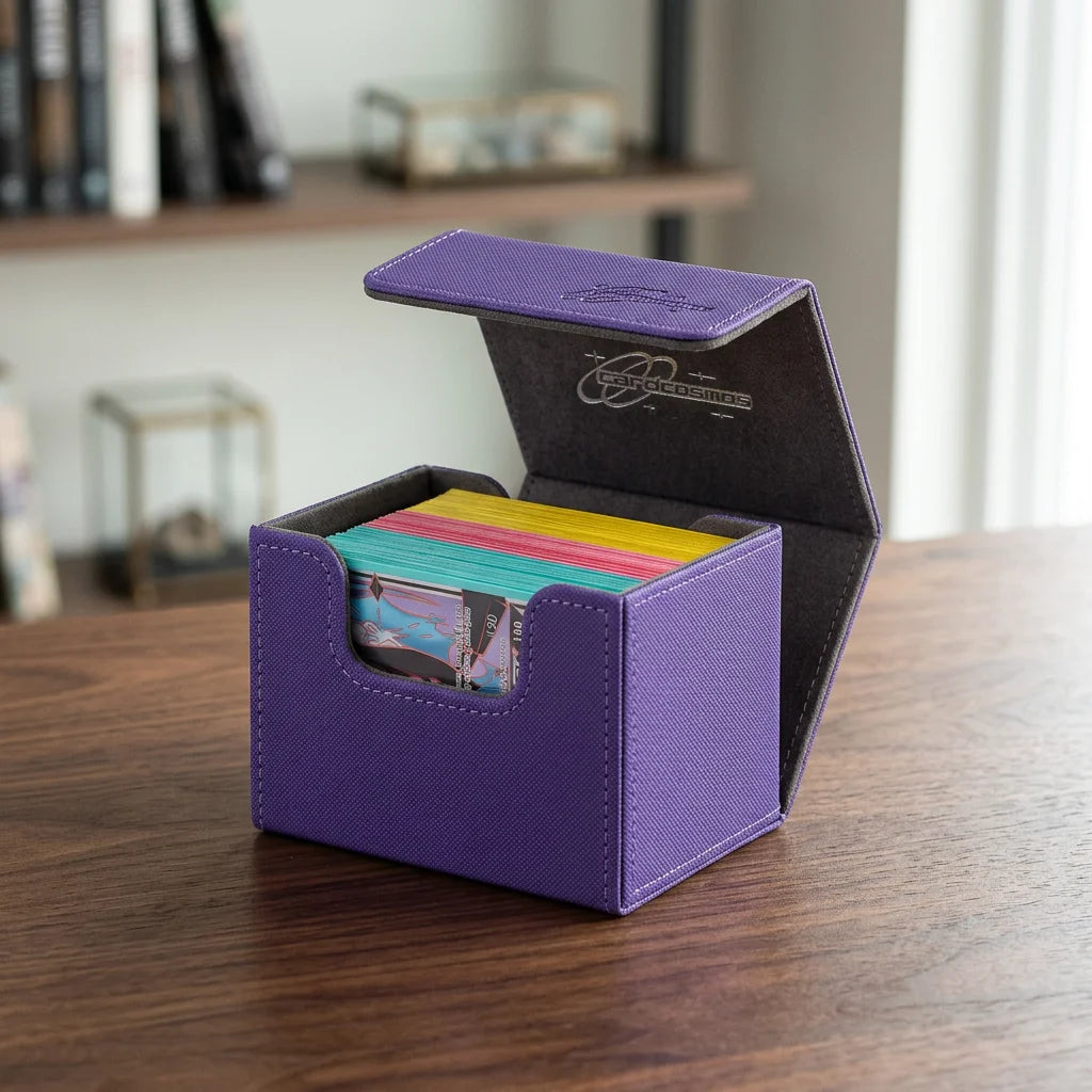 cardcosmos - Caja premium para mazo 100+ - Lila