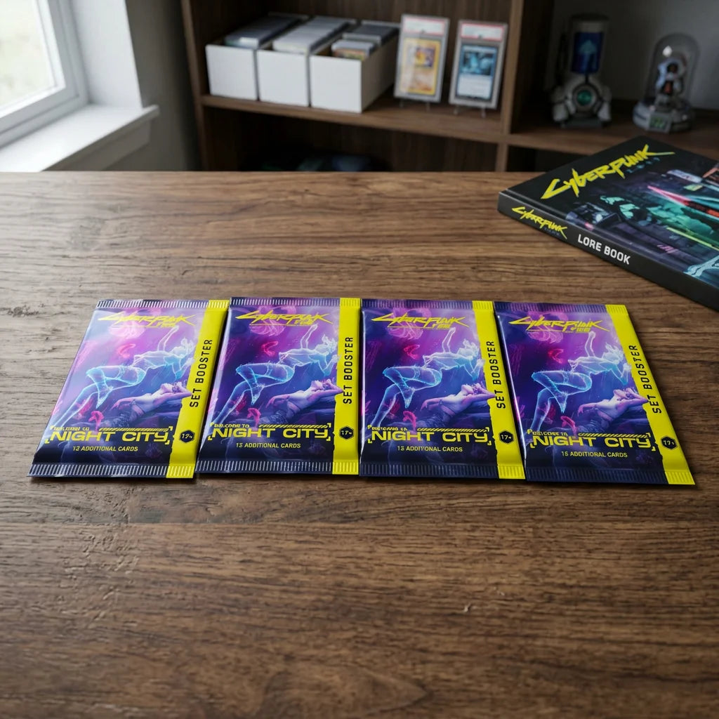 Cyberpunk TCG: Welcome to Night City Kit de pre-lanzamiento EN