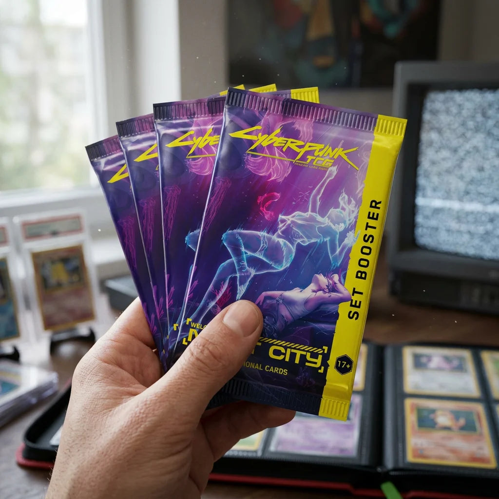 Cyberpunk TCG: Welcome to Night City Kit de pre-lanzamiento EN