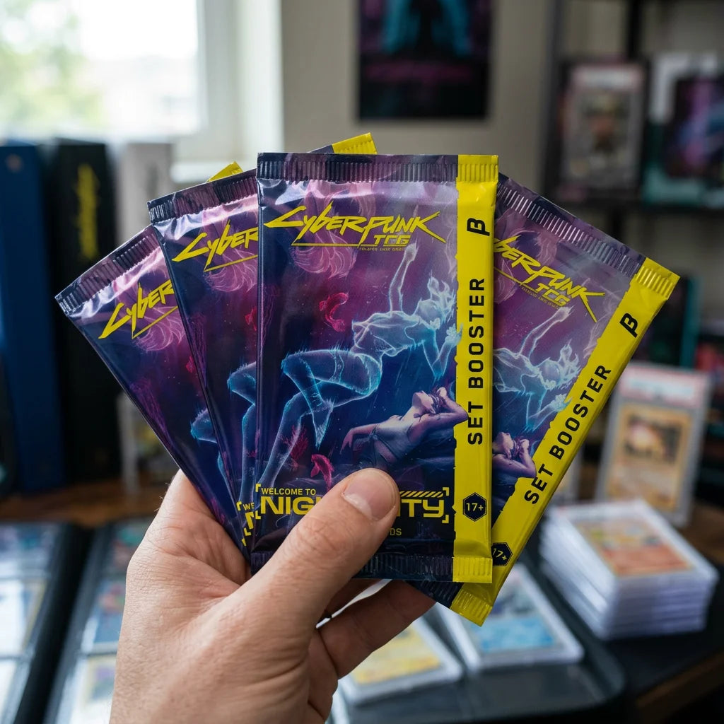 Cyberpunk TCG: Caja de sobres Welcome to Night City Beta EN