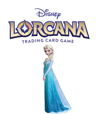 Disney Lorcana Logo plus Elsa