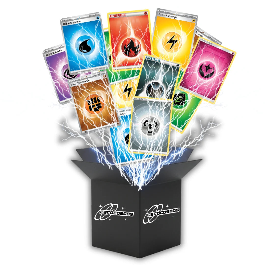 Pokémon Energy Card Set – 100 or 200 randomly mixed cards
