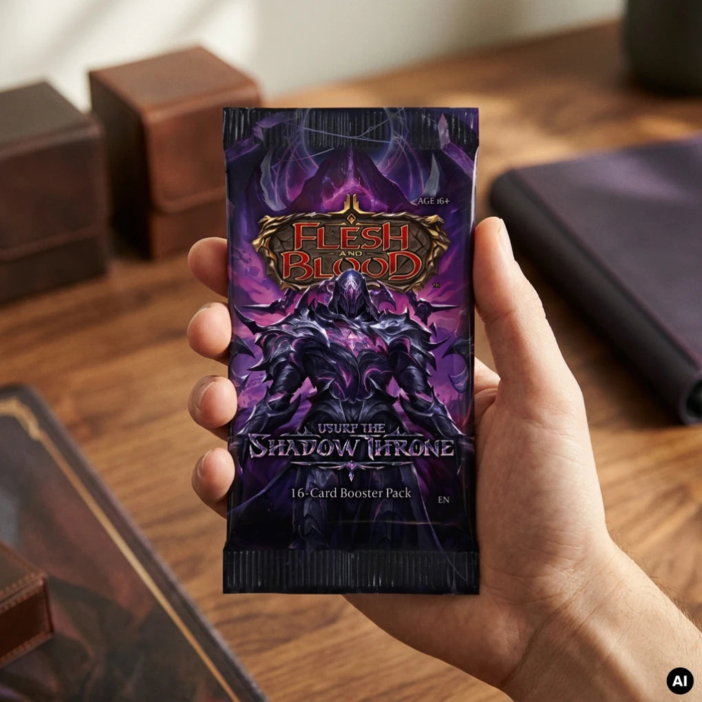 Flesh and Blood - Usurp the Shadow Throne Sobre - Inglés