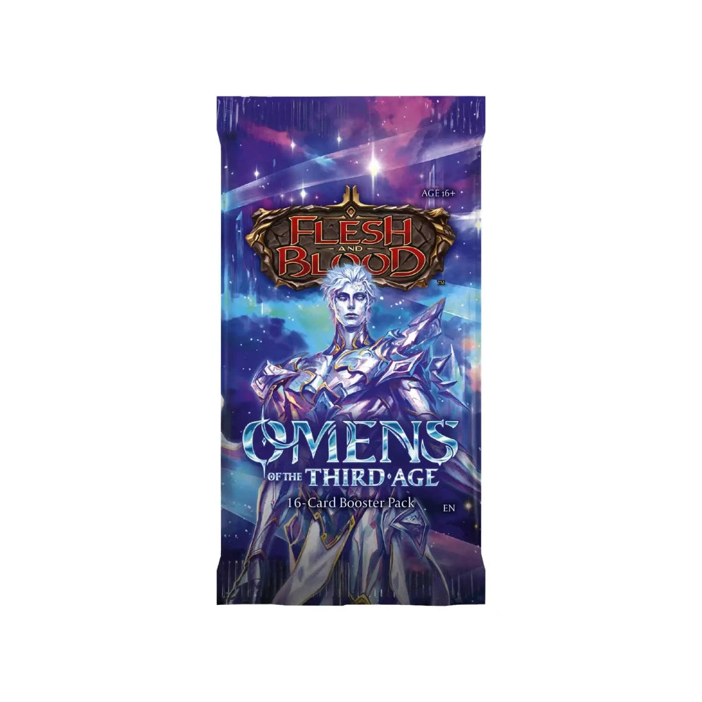 Flesh And Blood - Omens of the Third Age Booster - English