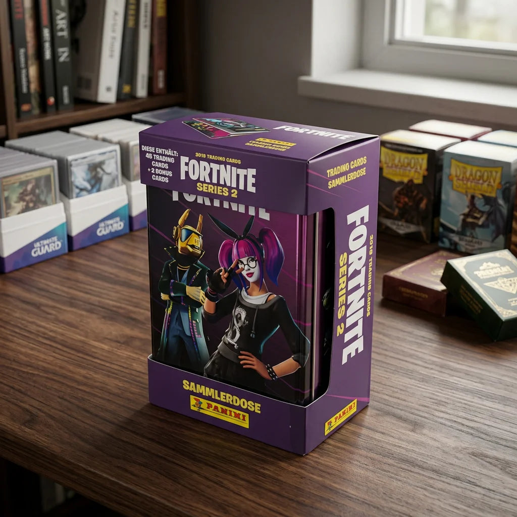 Panini - Fortnite Series 2 Lata de coleccionista - Inglés