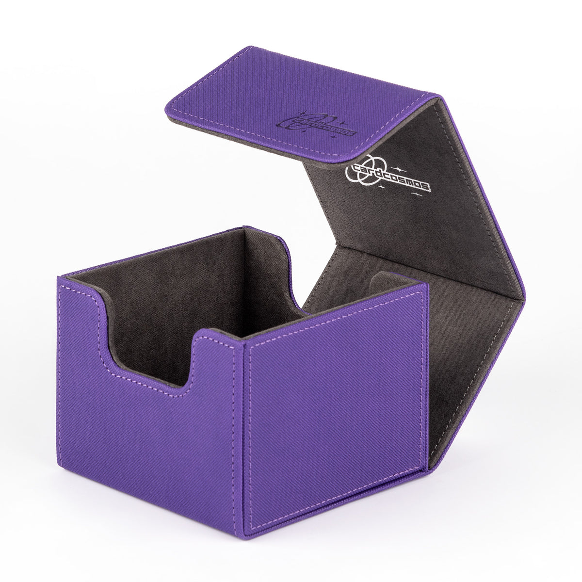 cardcosmos - Caja premium para mazo Toploader 60+ - Lila