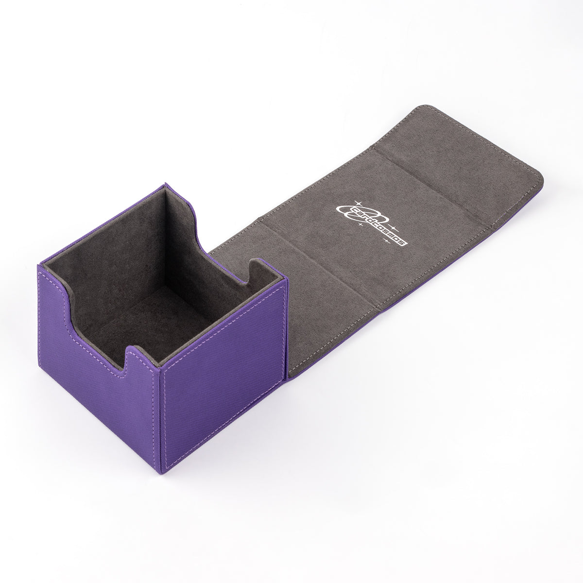 cardcosmos - Caja premium para mazo Toploader 60+ - Lila