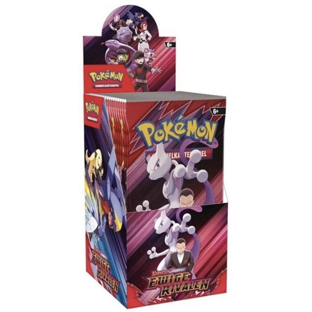 Pokémon - Karmesin & Purpur: Ewige Rivalen Caja de sobres de 18 sobres - Alemán