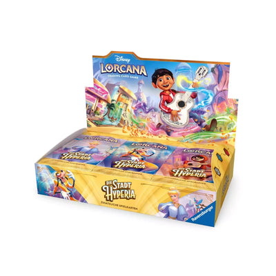 Disney Lorcana - Die Stadt Hyperia Display de sobres - Alemán