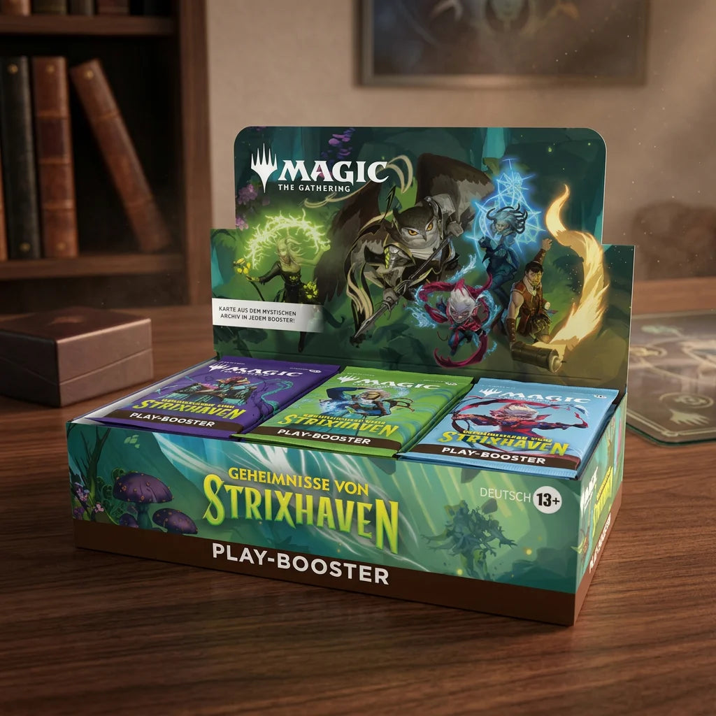 Magic: The Gathering - Geheimnisse von Strixhaven Caja de sobres play - Alemán