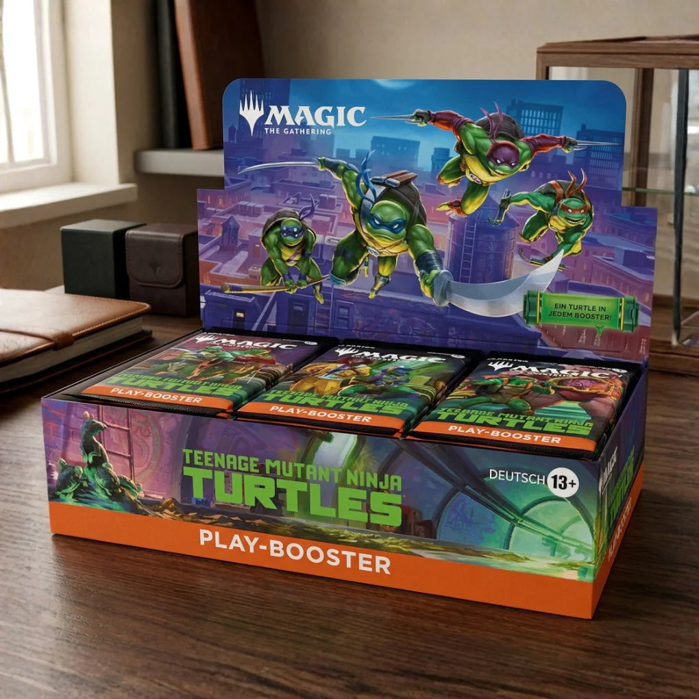 Magic: The Gathering - Teenage Mutant Ninja Turtles Caja de sobres play - Alemán