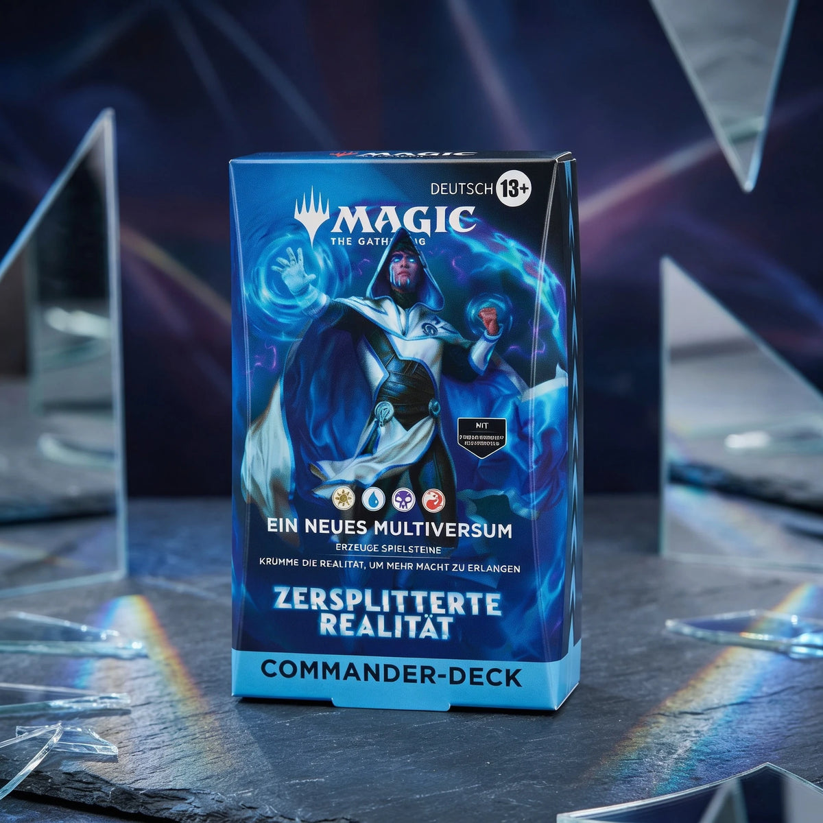 Magic: The Gathering - Mazo commander Zersplitterte Realität Ein neues Multiversum - Alemán