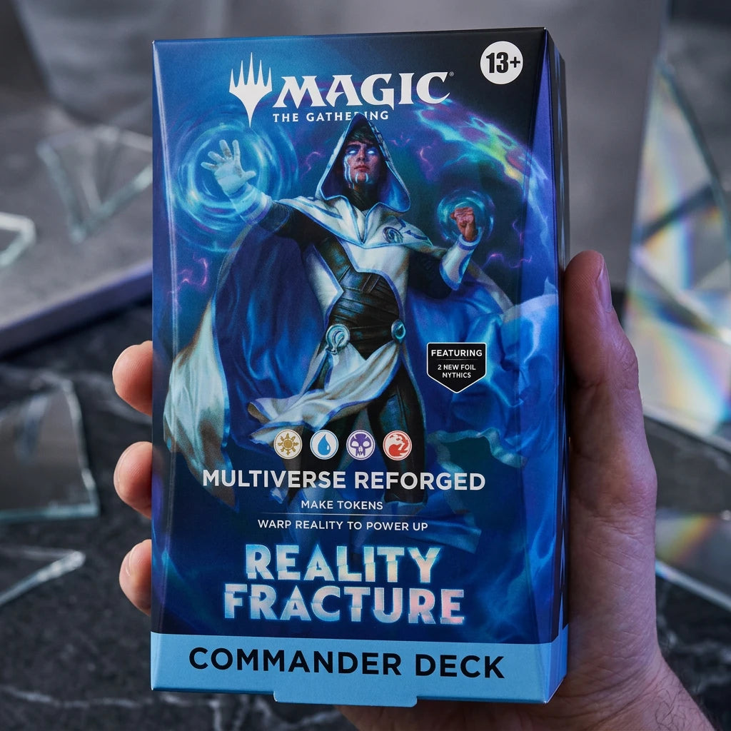 Magic: The Gathering - Mazo commander Reality Fracture Multiverse Reforged - Inglés