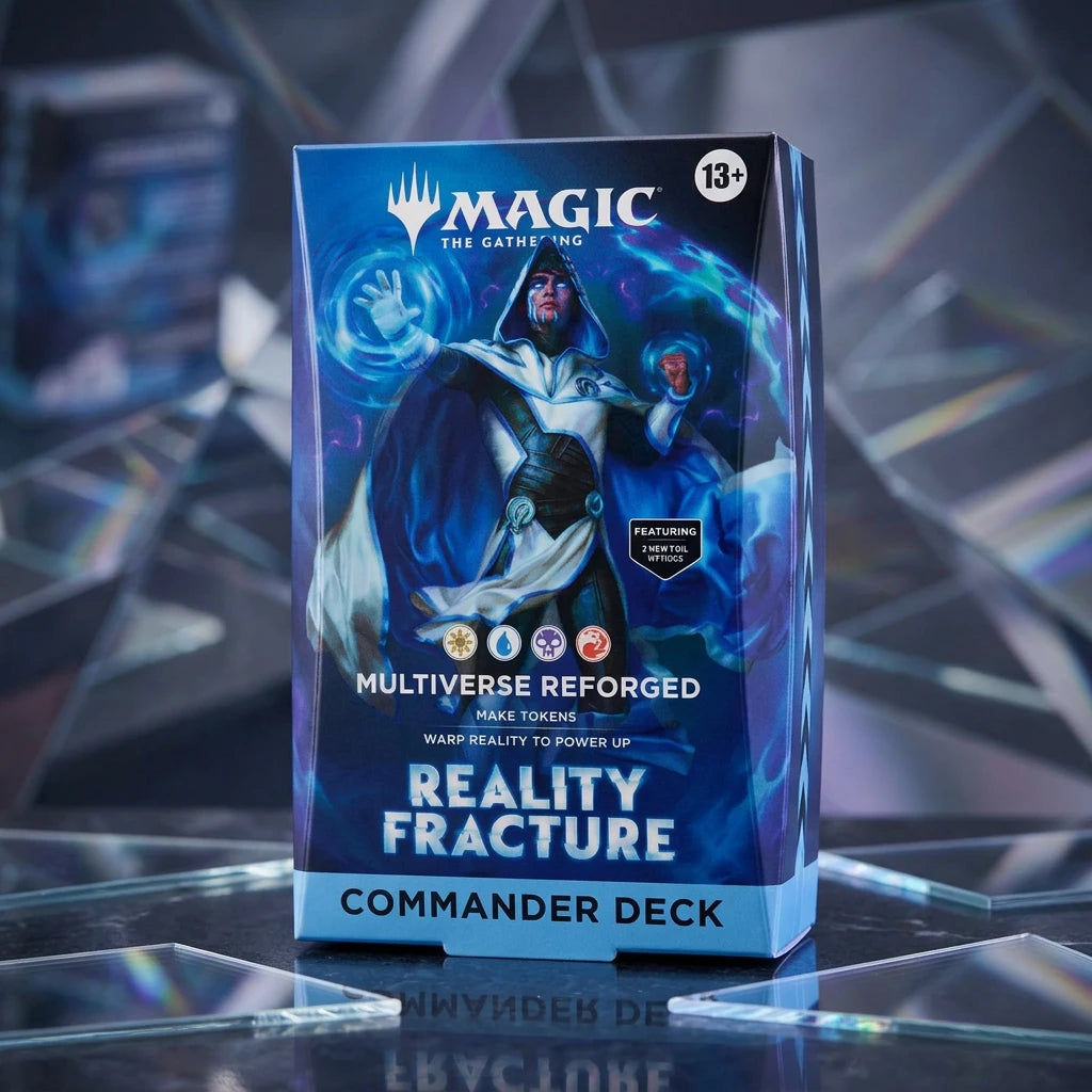 Magic: The Gathering - Mazo commander Reality Fracture Multiverse Reforged - Inglés