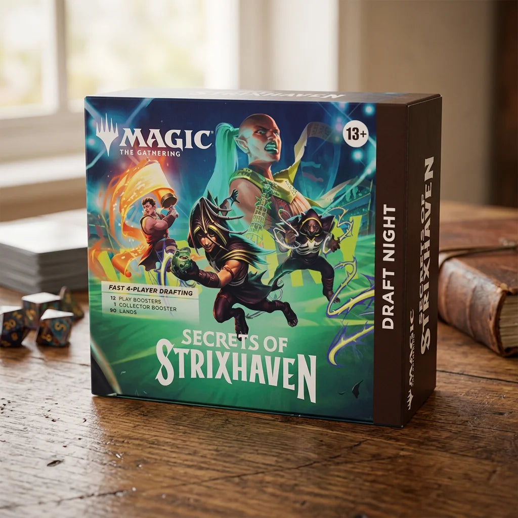 Magic: The Gathering - Secrets of Strixhaven Draft Night box - Inglés