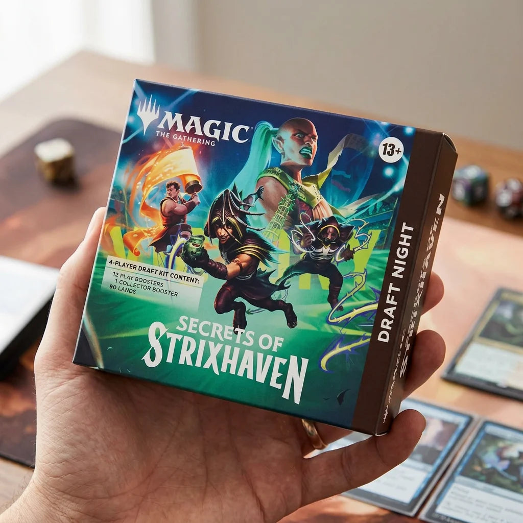 Magic: The Gathering - Secrets of Strixhaven Draft Night box - Inglés