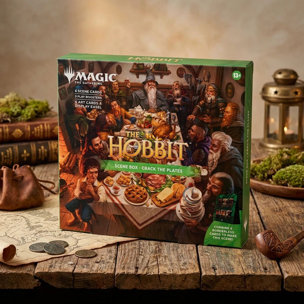 Magic: The Gathering - Caja escena The Hobbit Crack the Plates - Inglés