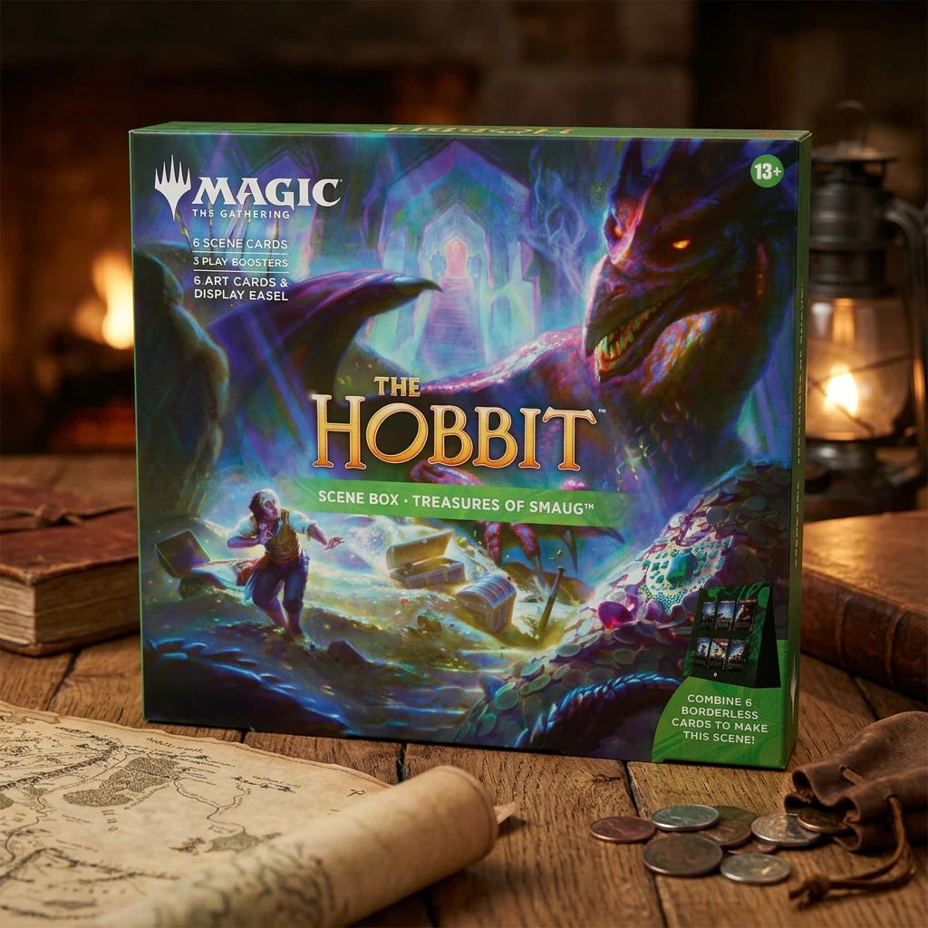 Magic: The Gathering - The Hobbit Caja escena Treasures of Smaug - Inglés