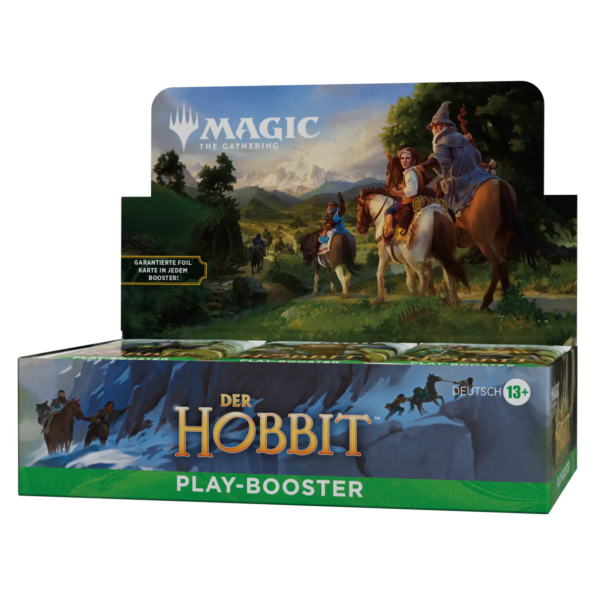 MTG The Hobbit Caja de sobres play Alemán + Carpeta con cremallera Forest Bundle