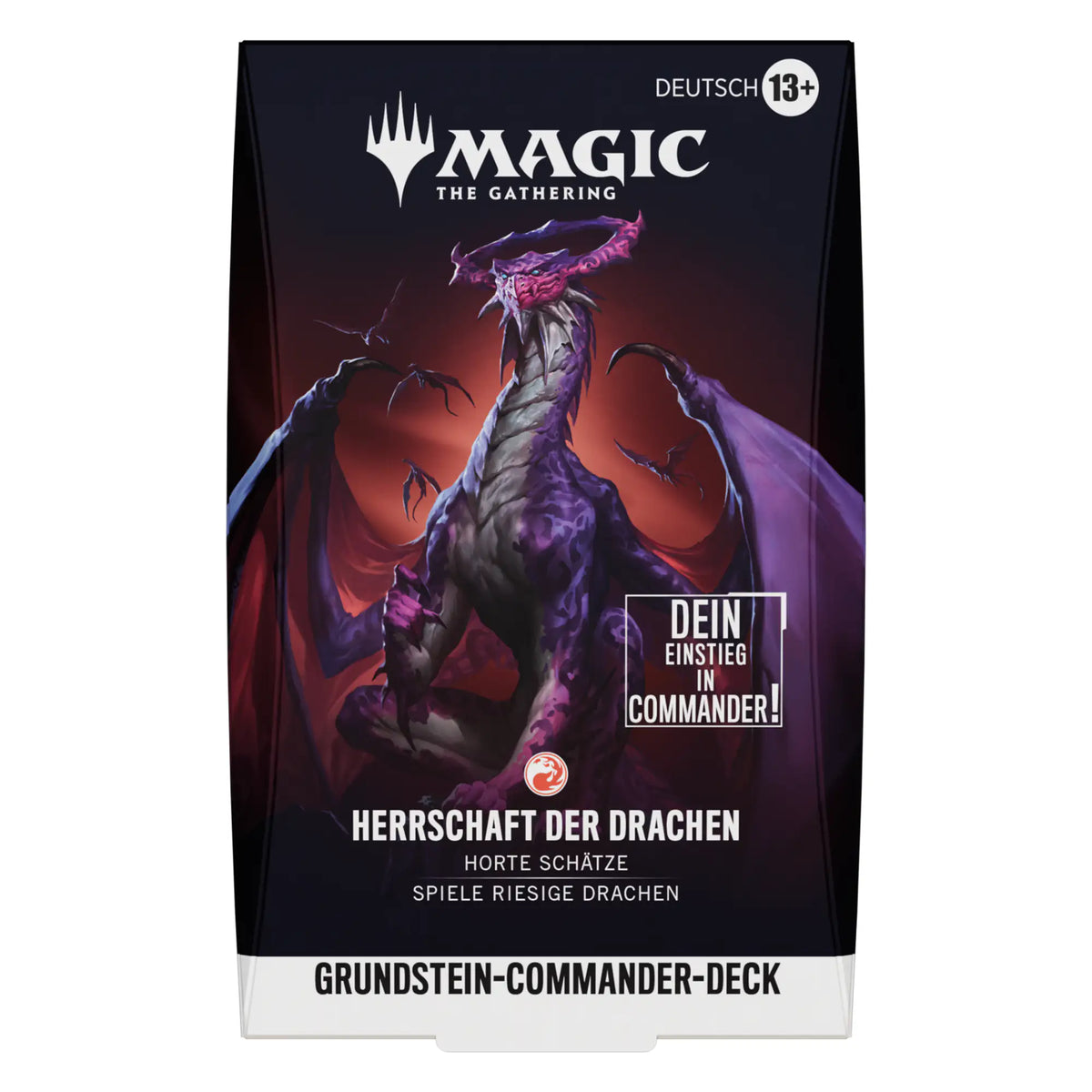 Magic: The Gathering - Grundstein Commander Deck Herrschaft der Drachen - DE
