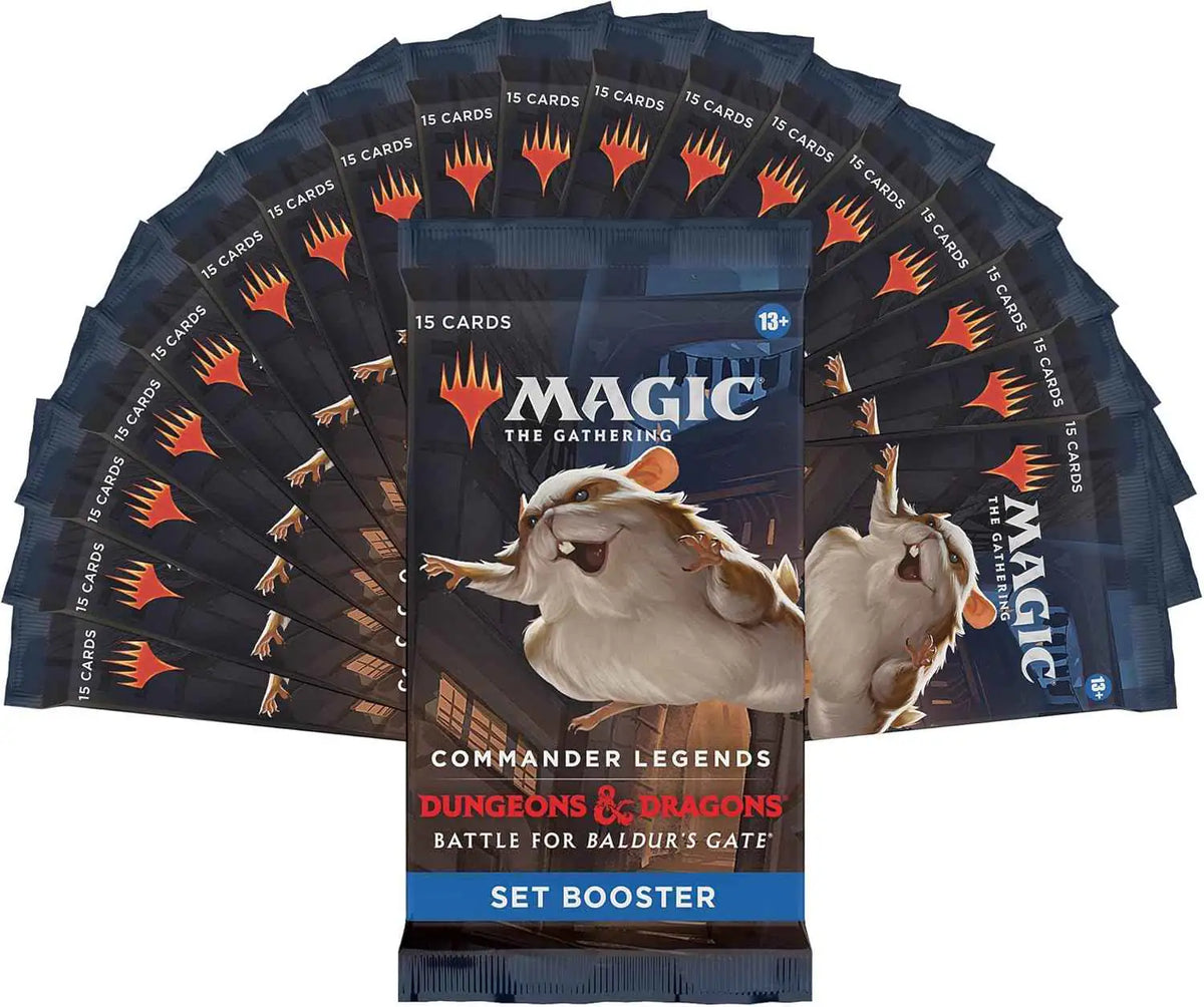 Magic: The Gathering - Commander Legends: Battle for Baldur’s Gate Set Booster Pack - EN