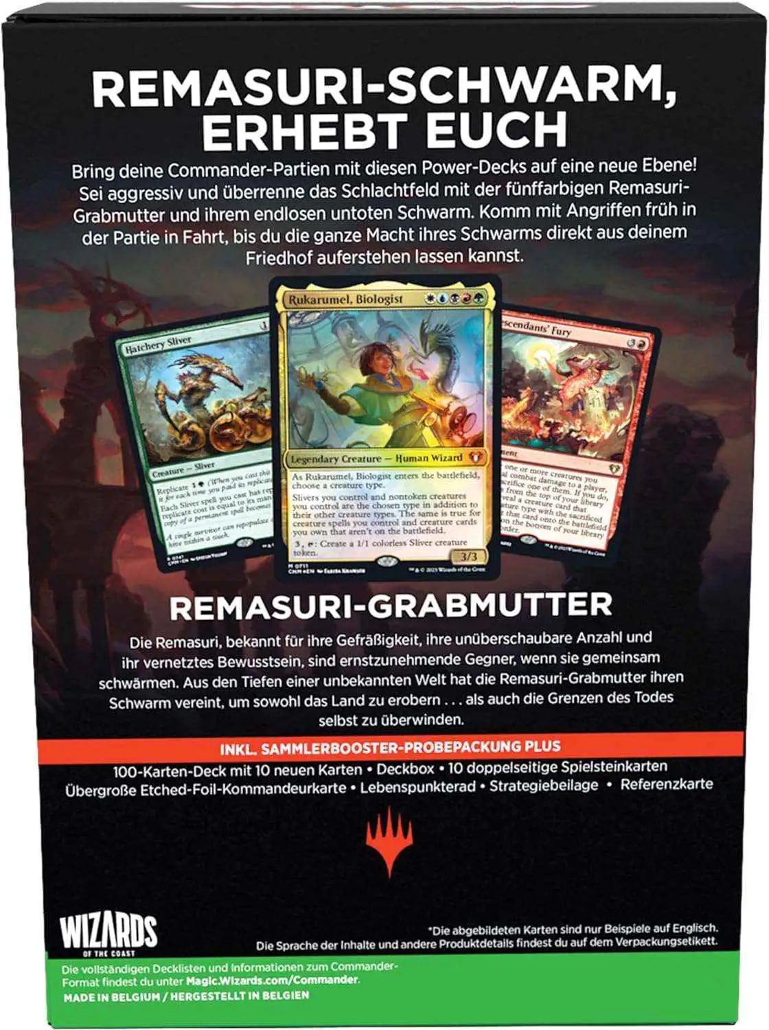 Magic: The Gathering - Commander Masters - Commander-Deck – Remasuri-Schwarm - DE