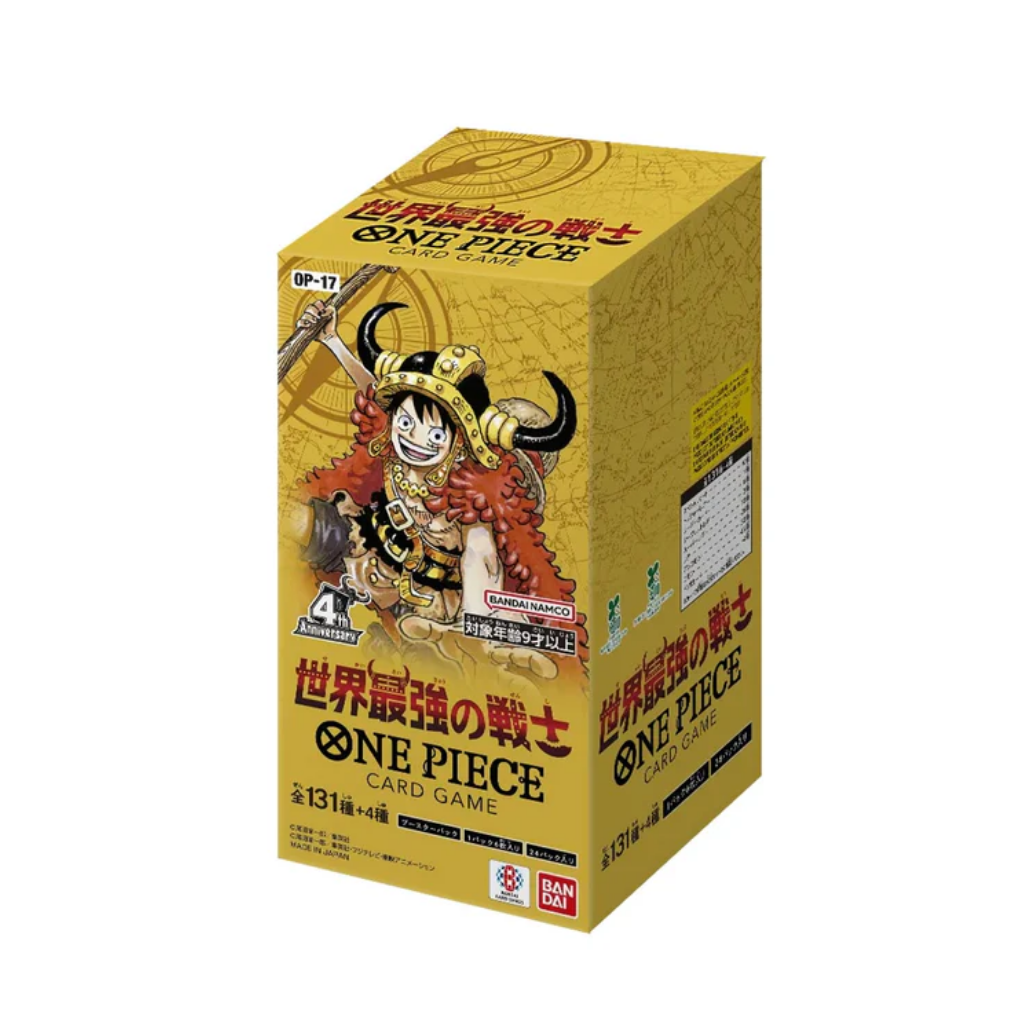 One Piece Card Game - Caja de sobres OP17 Los guerreros más fuertes del mundo - Japonés