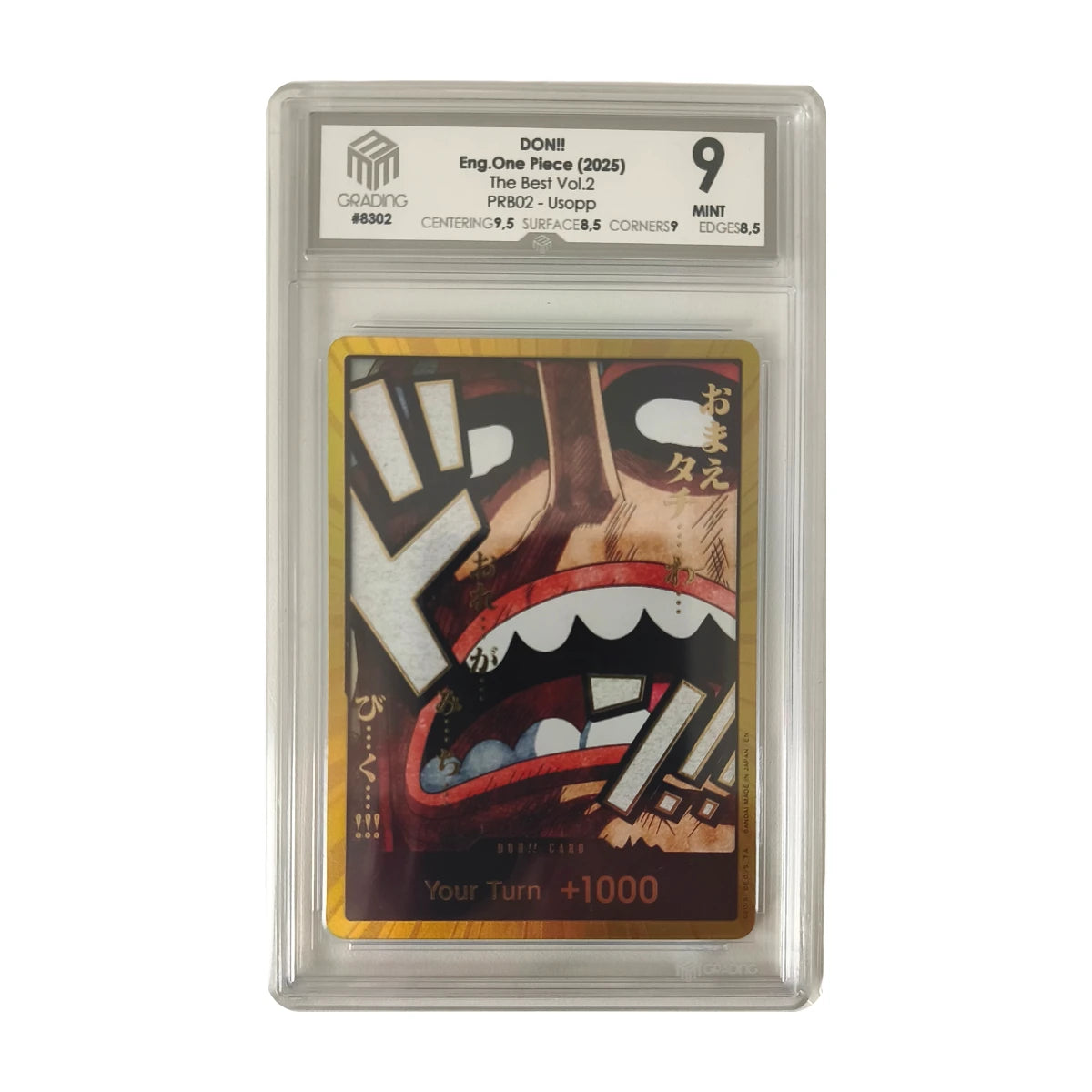 One Piece - DON!! Usopp (The Best Vol.2) – Grading M3 9 Mint