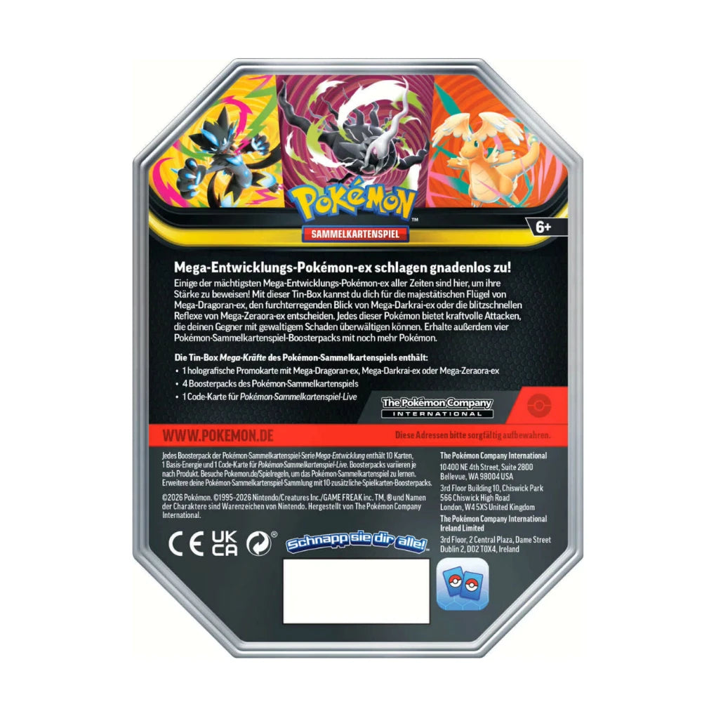 Pokémon - Mega-Entwicklung Tin Box #130 Mega-Dragon-ex - DE