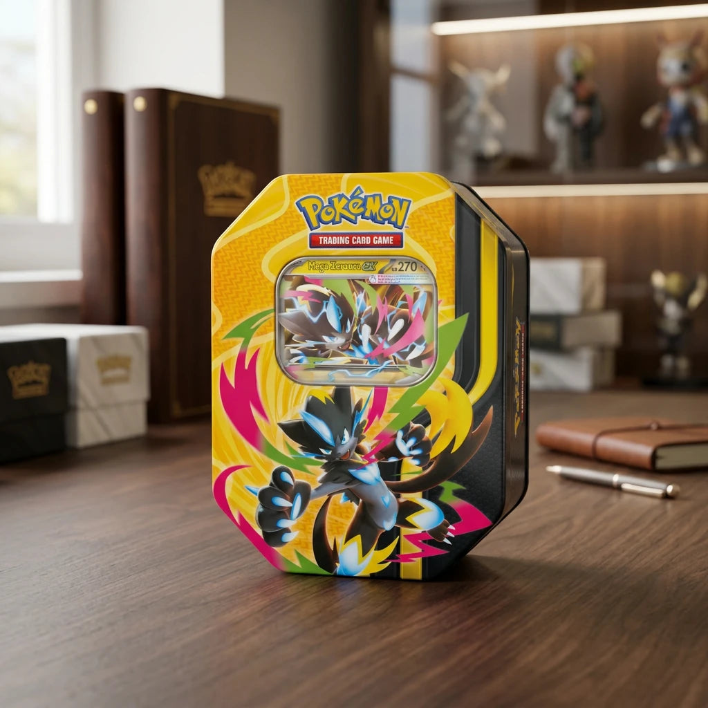 Pokémon - Mega-Entwicklung Lata metálica #132 Mega-Zeraora-ex - Alemán