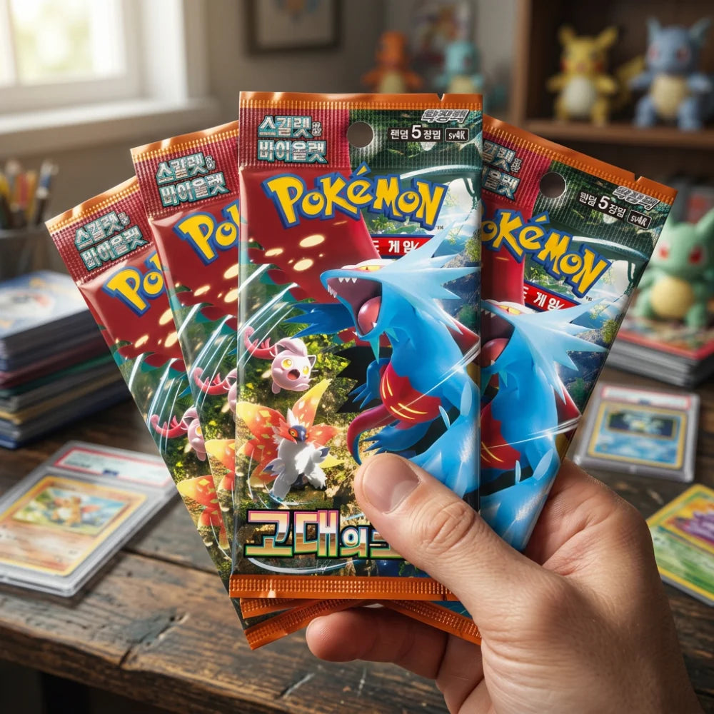 Pokémon - Ancient Roar Caja de sobres - Coreano
