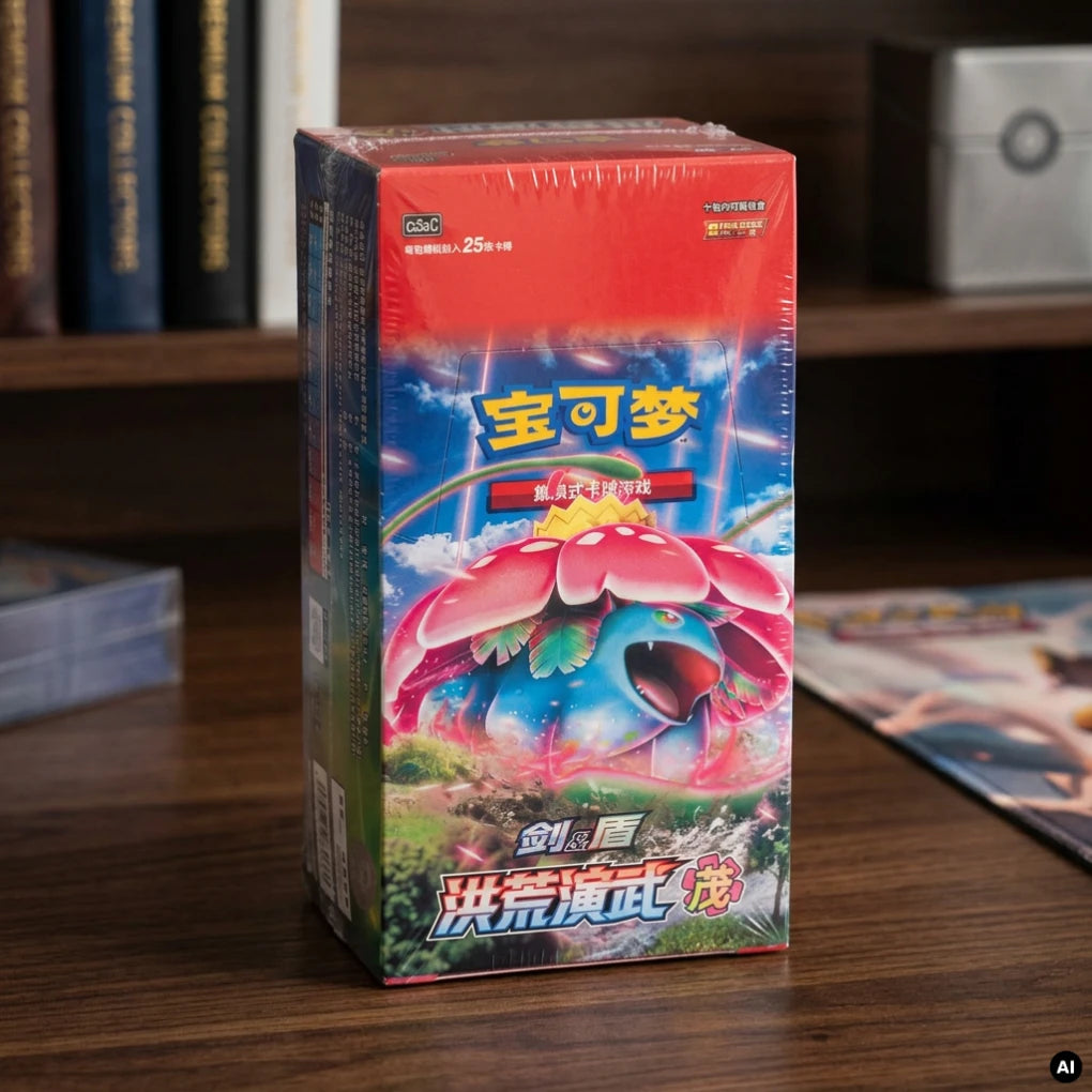 Pokémon - Primordial Arts Overgrow CS3aC Display jumbo - Chino