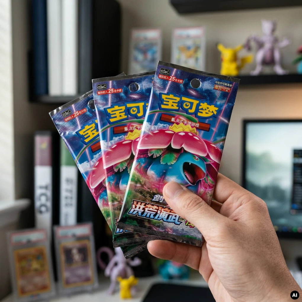 Pokémon - Primordial Arts Overgrow CS3aC Display jumbo - Chino