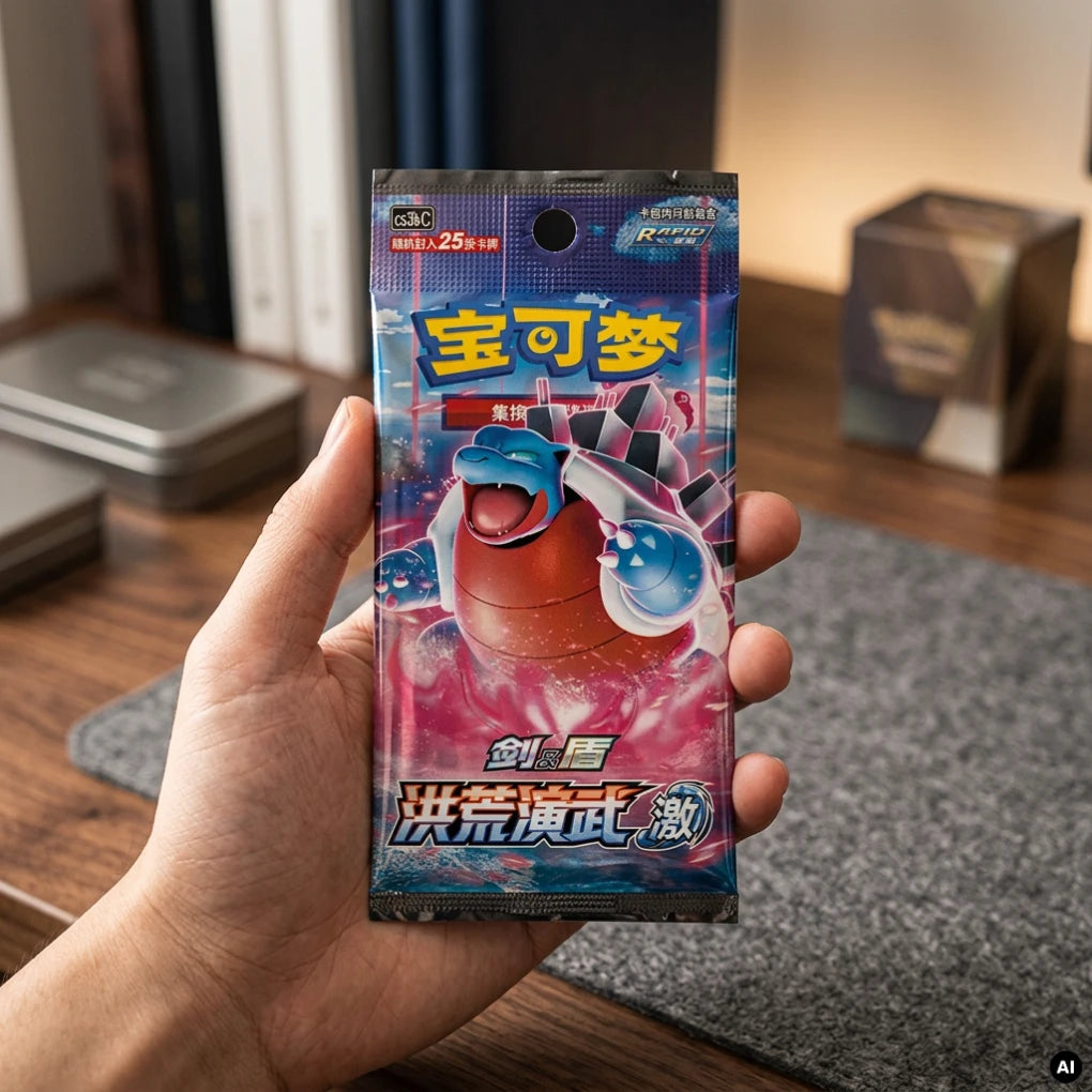 Pokémon - Primordial Arts Torrent CS3bC Display jumbo - Chino