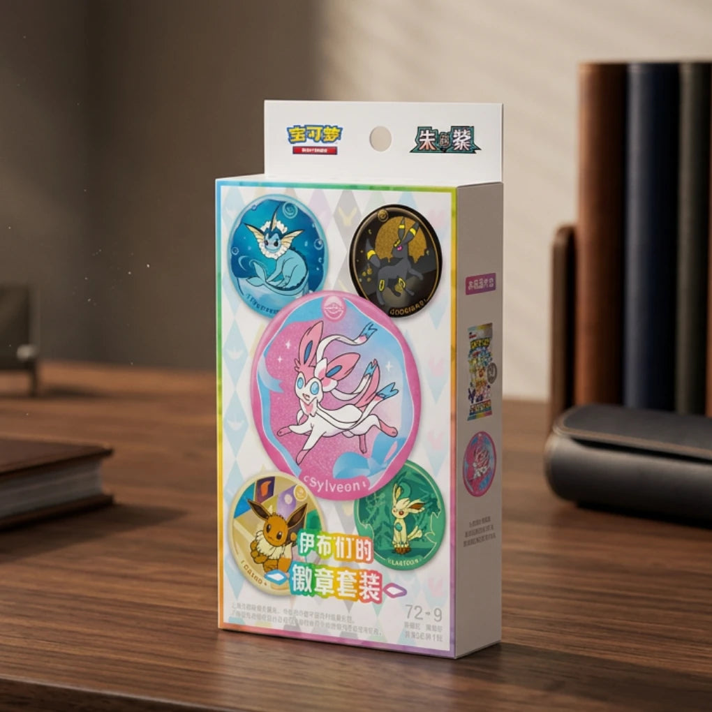 Pokémon - Terastal Grand Gathering Badge Set - Chinese