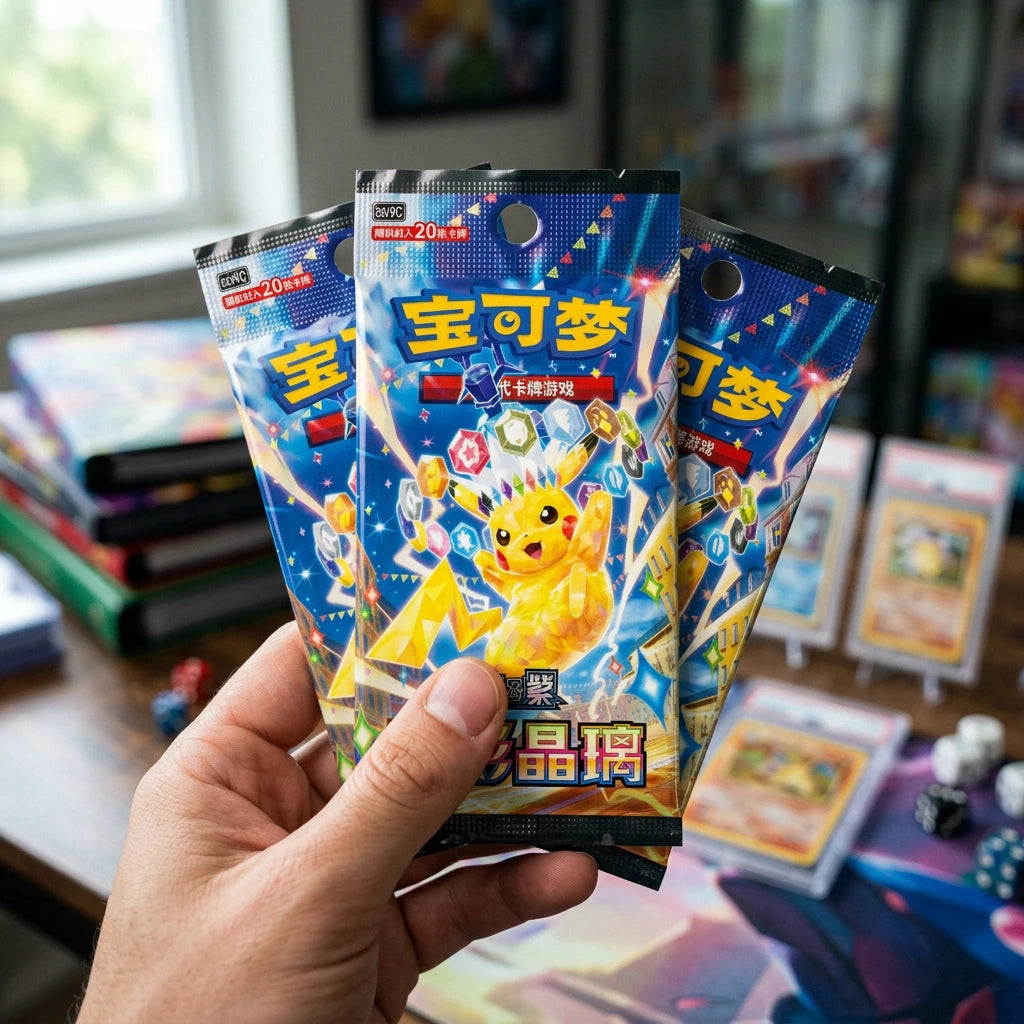 Pokémon - Caja de sobres Jumbo Cristal Estelar CSV9C - Chino  