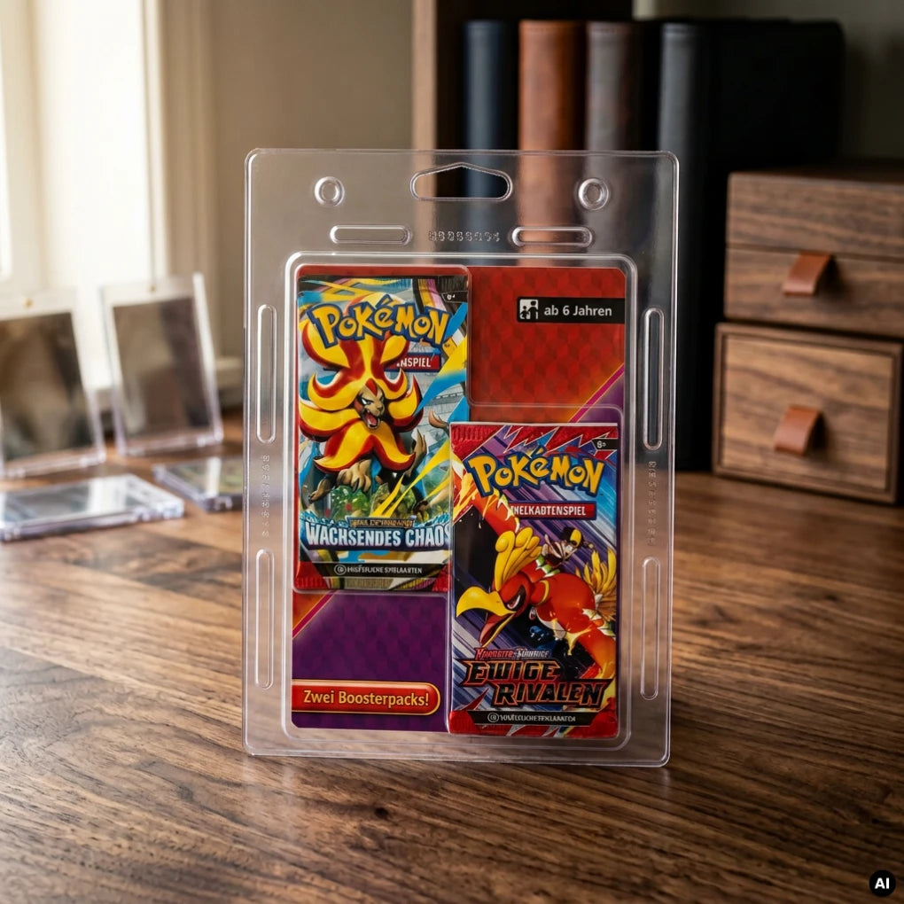 Pokémon - Ewige Rivalen & Wachsendes Chaos Blíster de 2 sobres - Alemán