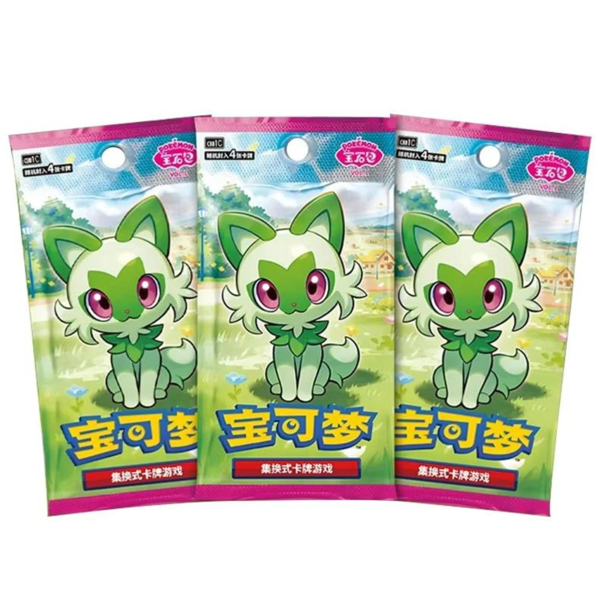 Pokémon Gem Pack Vol. 1 Caja de sobres (Chino) – Edición para coleccionistas
