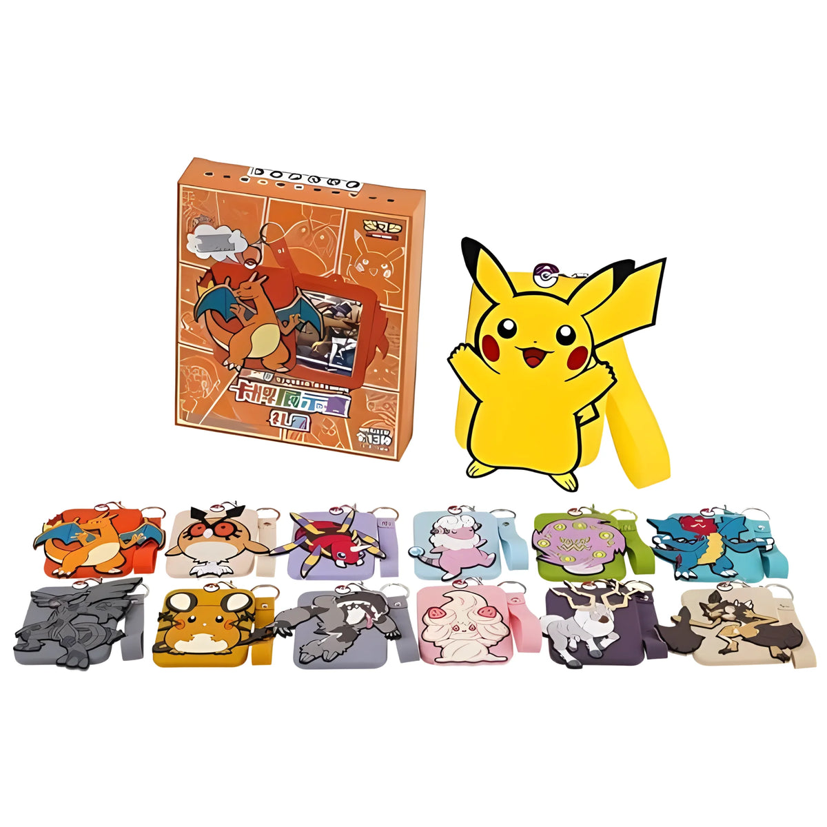 Pokémon Keychain Mystery Box – Brave Stars with Booster & Promo Card Chinese