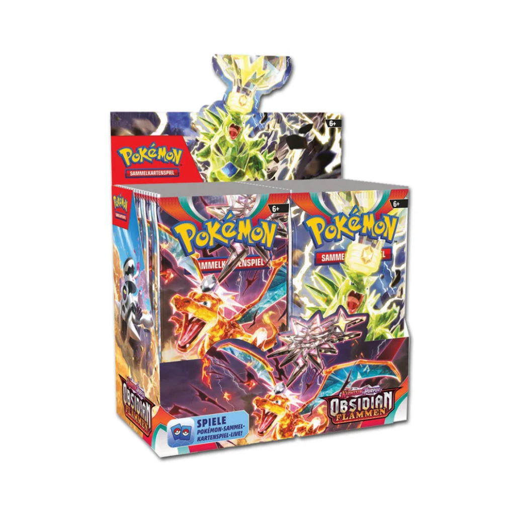 Pokémon - Obsidianflammen Caja de sobres - Alemán