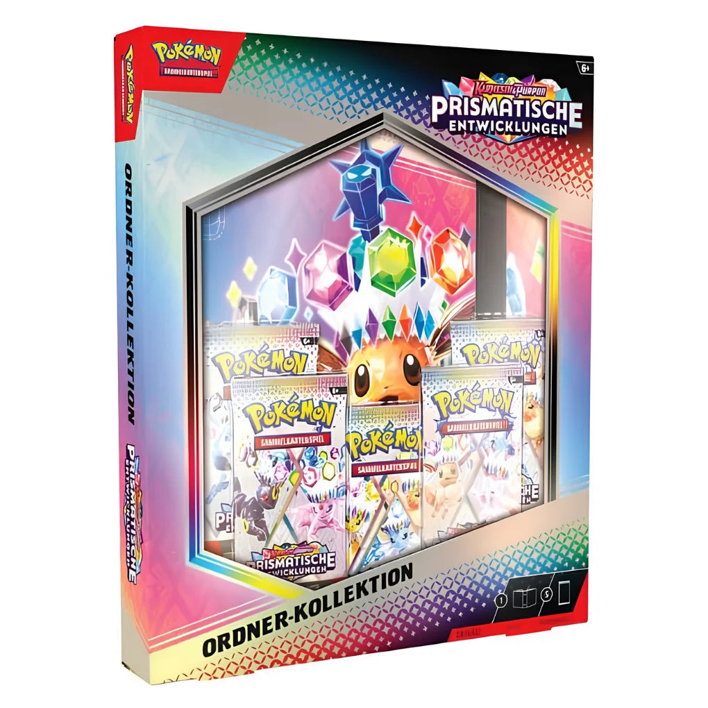 Pokémon - Colección de Carpetas Prismatische Entwicklungen - Alemán