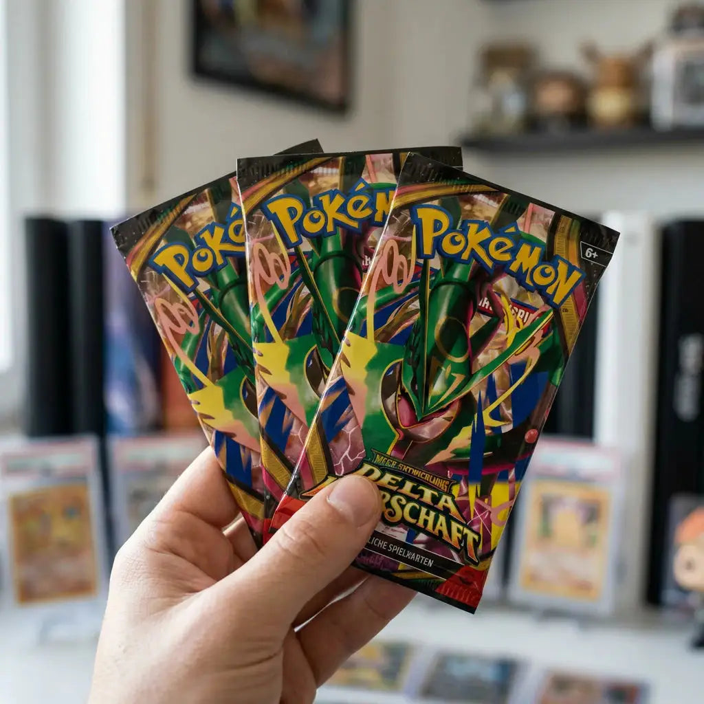 Pokémon - Mega-Entwicklung Delta-Herrschaft 3-Pack-Blister Jurob - DE