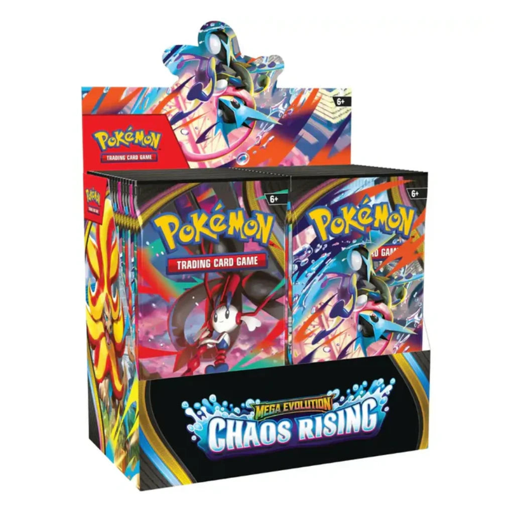 Pokémon - Mega Evolution: Chaos Rising Caja de sobres - Inglés