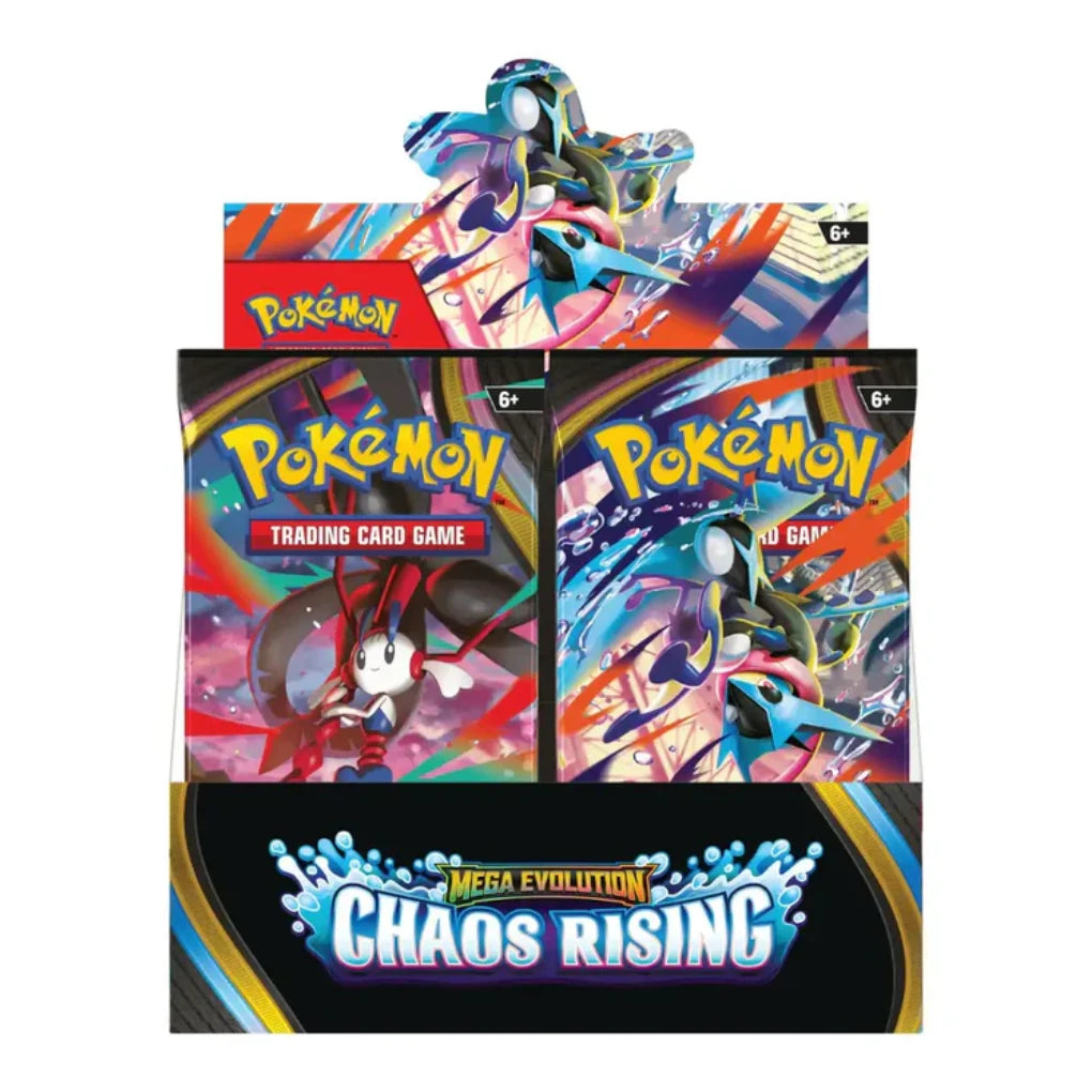 Pokémon - Mega Evolution: Chaos Rising Caja de sobres - Inglés