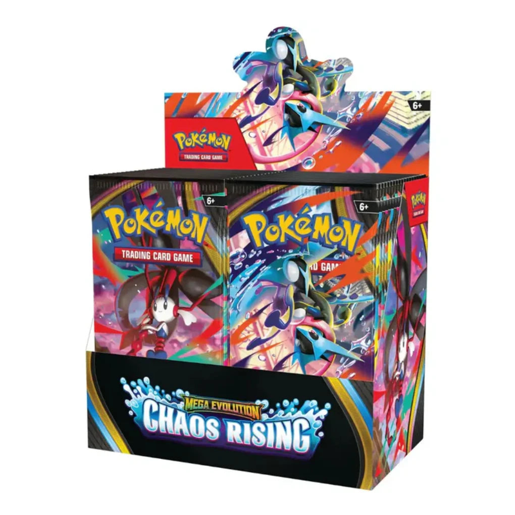Pokémon - Mega Evolution: Chaos Rising Caja de sobres - Inglés