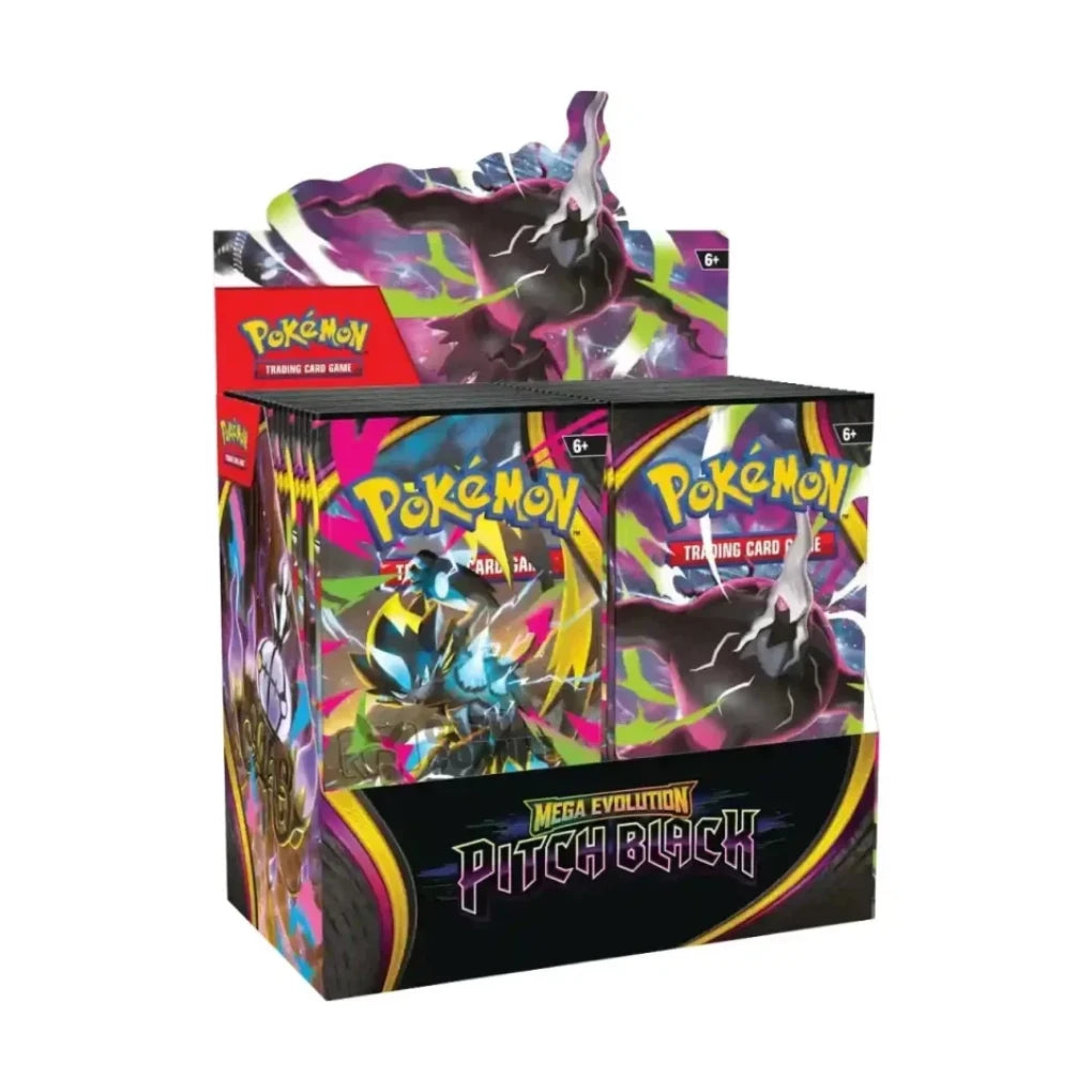 Pokémon - Caja de sobres Mega Evolution Pitch Black - Inglés
